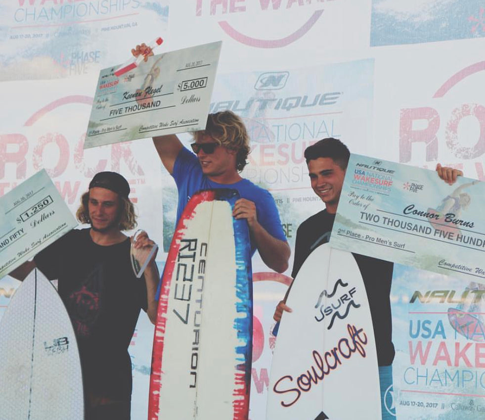 About Connor Burns, 5X World Wakesurfing Champion – Burnsy Pro